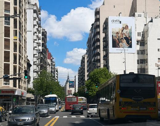 Medianera en Recoleta