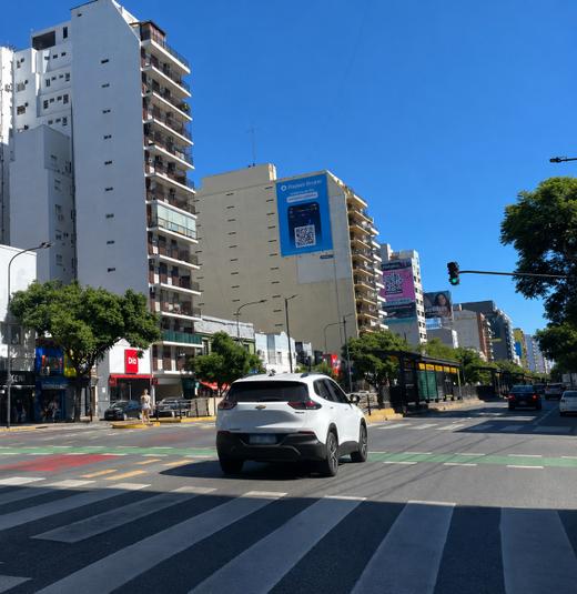 Medianera en Núñez