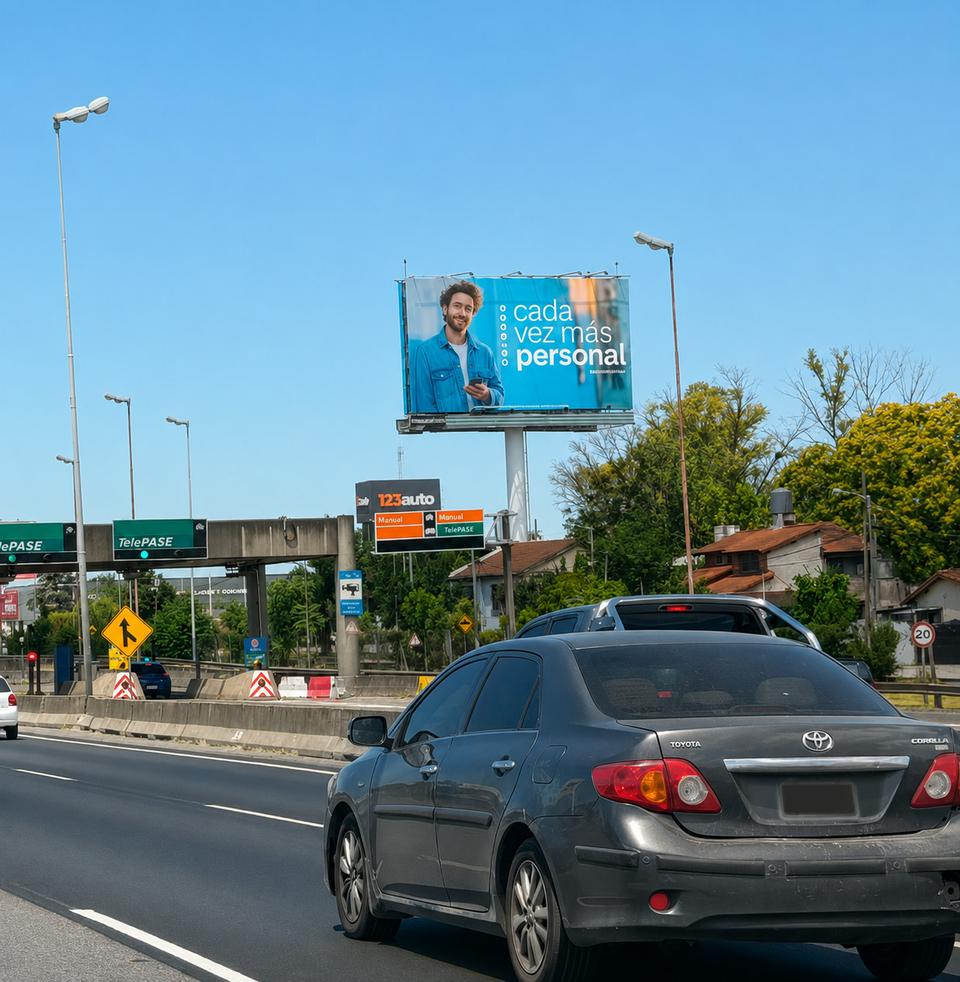 Gran Formato en Tigre - Panamericana y Ruta 202